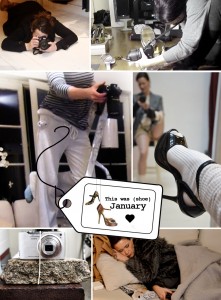 This was (shoe) January