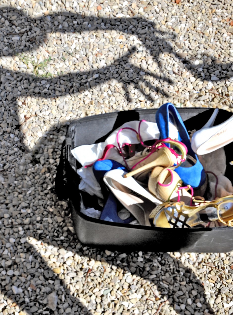 A Suitcase Full of Shoetation