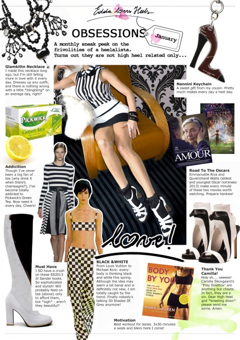 Obsessions in January
