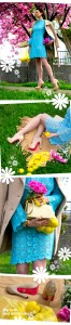 Love is in the air, flowers everywhere